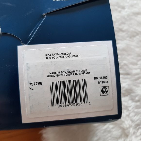 NEW Hanes Tagless V-Neck T-Shirts Comfortblend - Picture 7 of 7